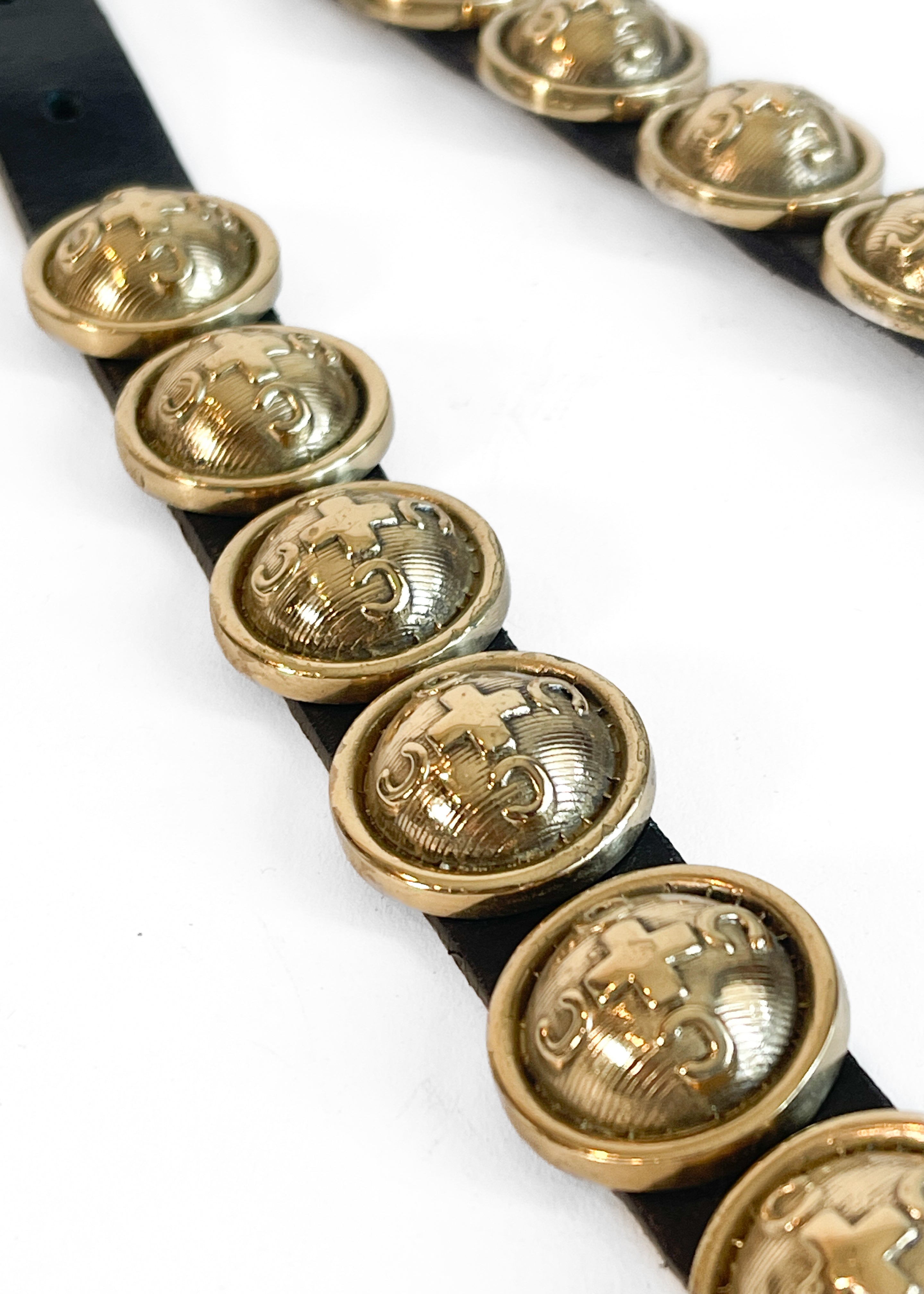 Vintage Moschino Studded Belt
