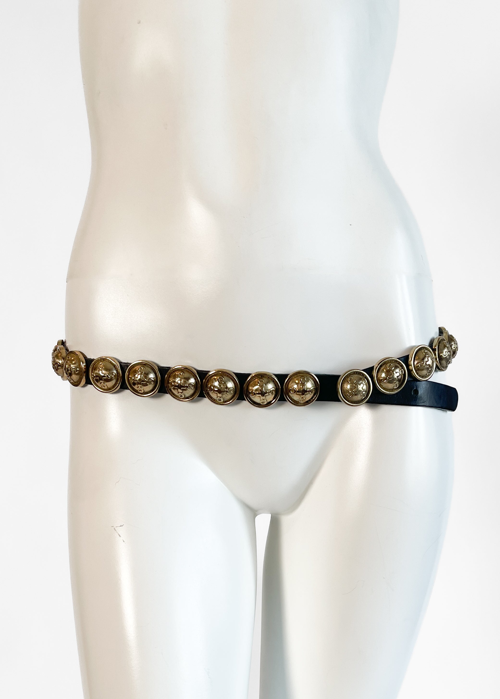 Vintage Moschino Studded Belt