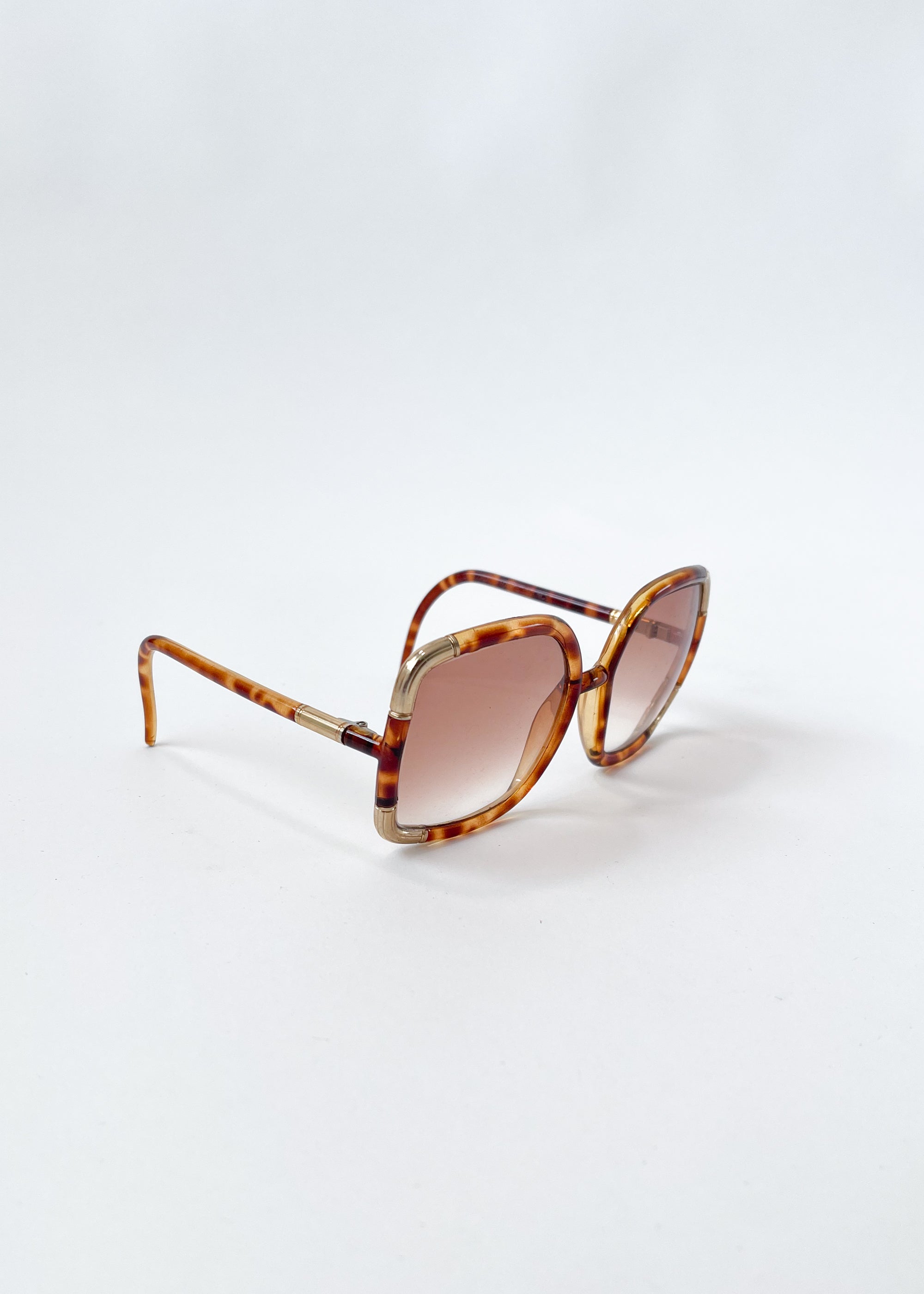 Vintage Ted Lapidus Oversized Sunglasses