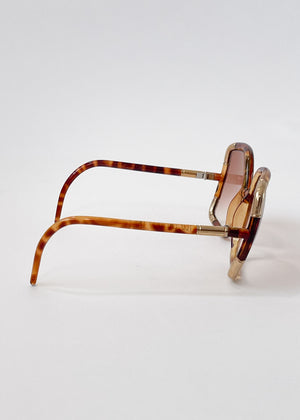 Vintage Ted Lapidus Oversized Sunglasses