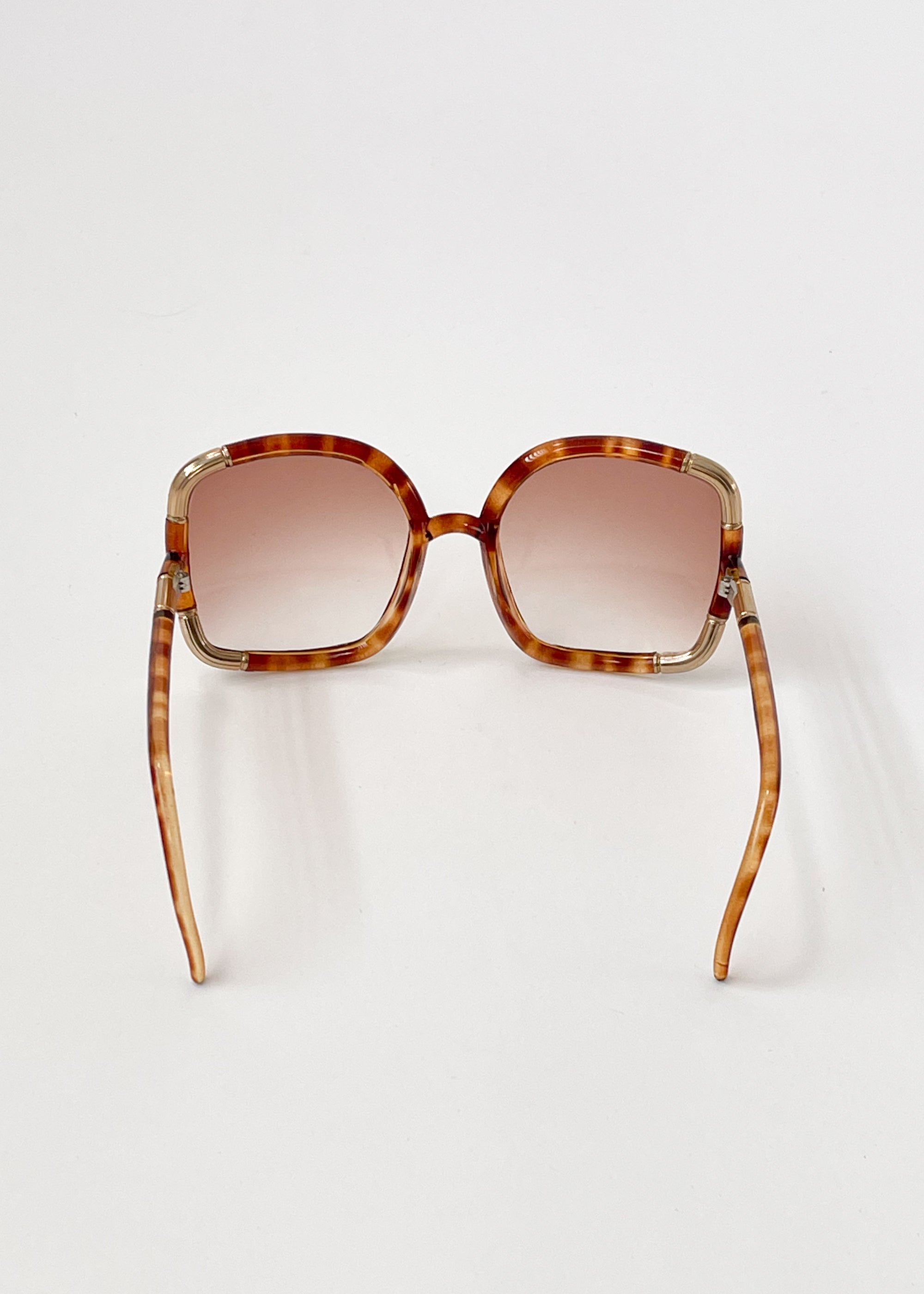 Vintage Ted Lapidus Oversized Sunglasses