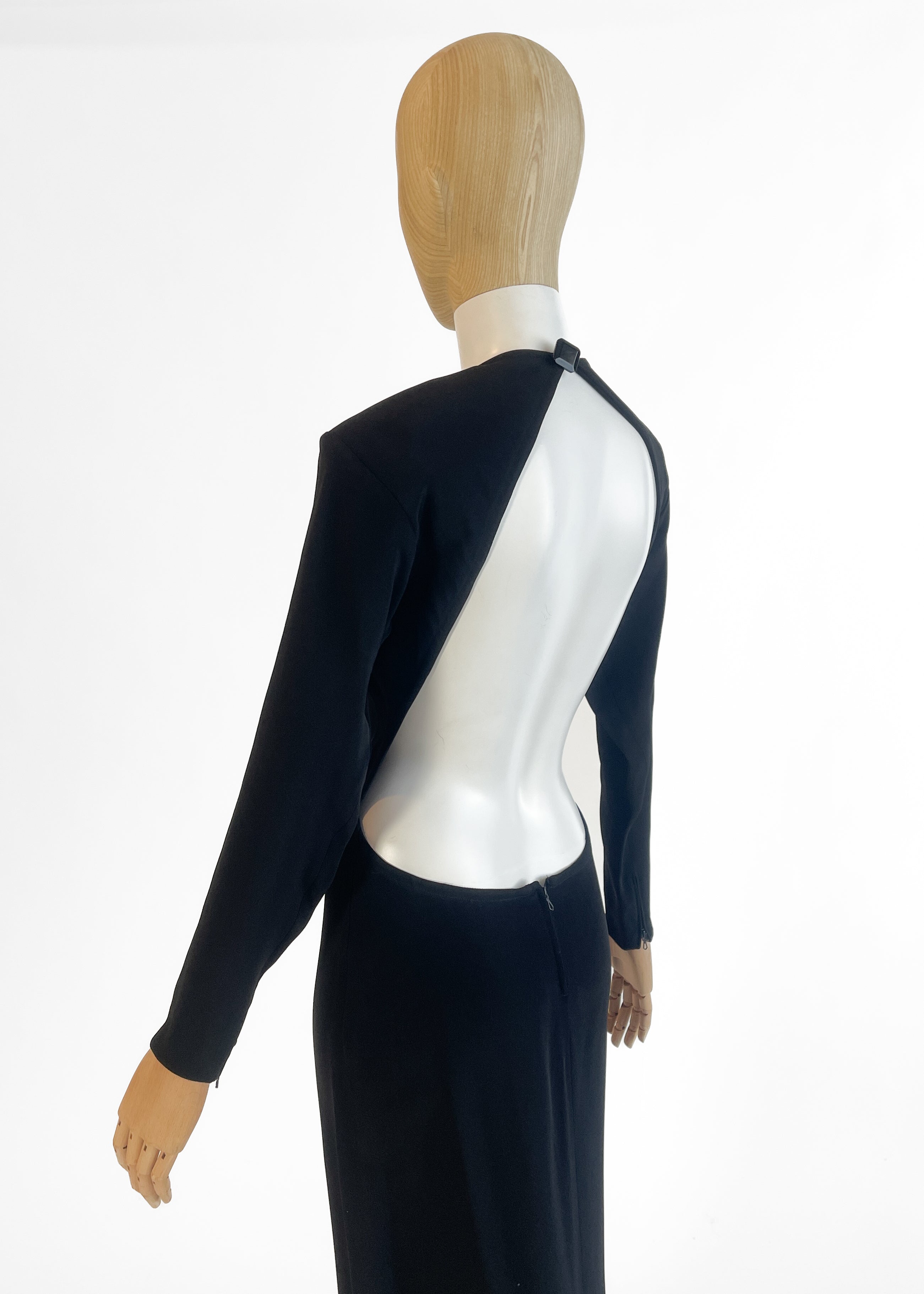 Vintage Yves Saint Laurent Backless Dress 1989