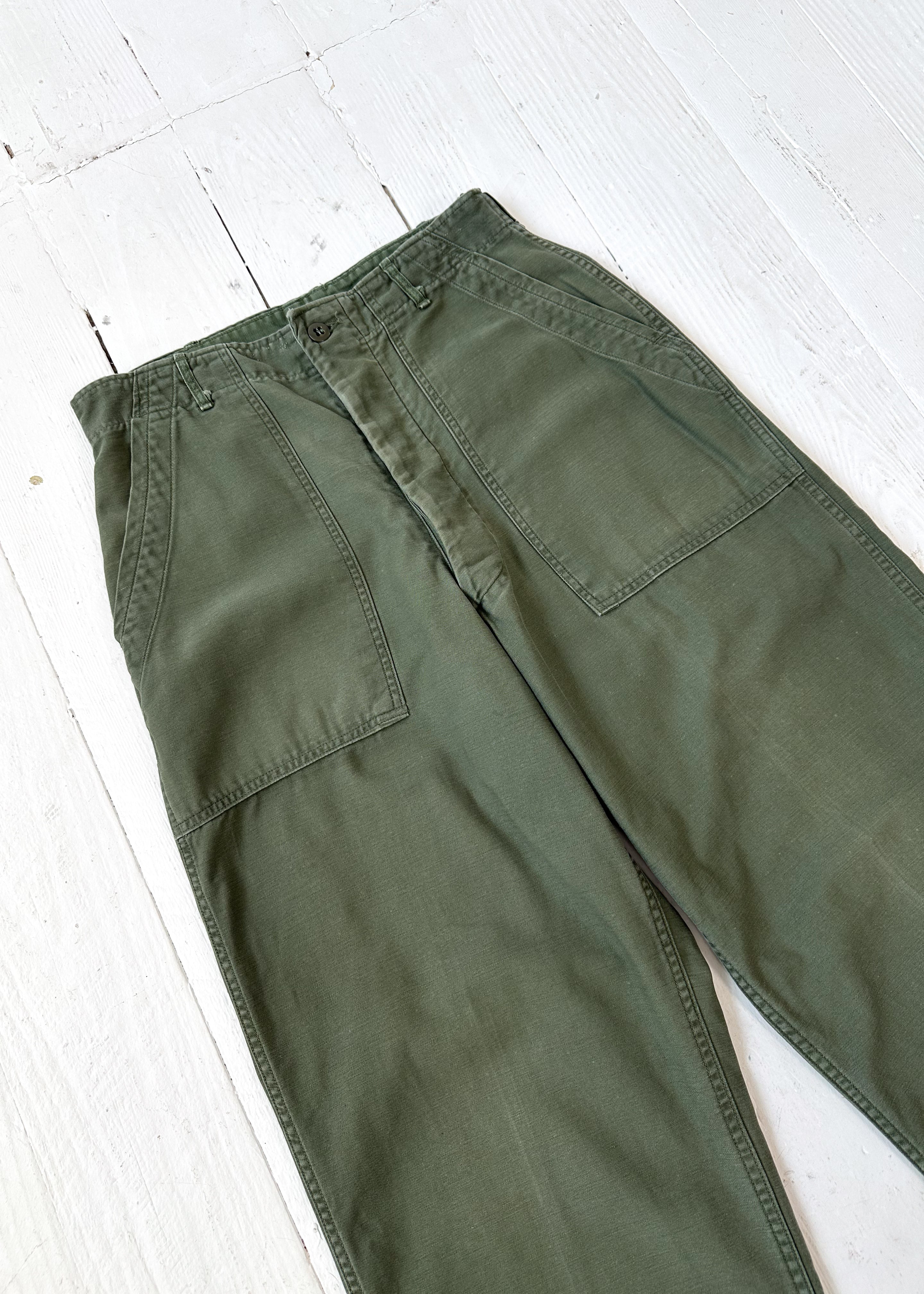 Vintage 1960s Army Pants Baker OG 107