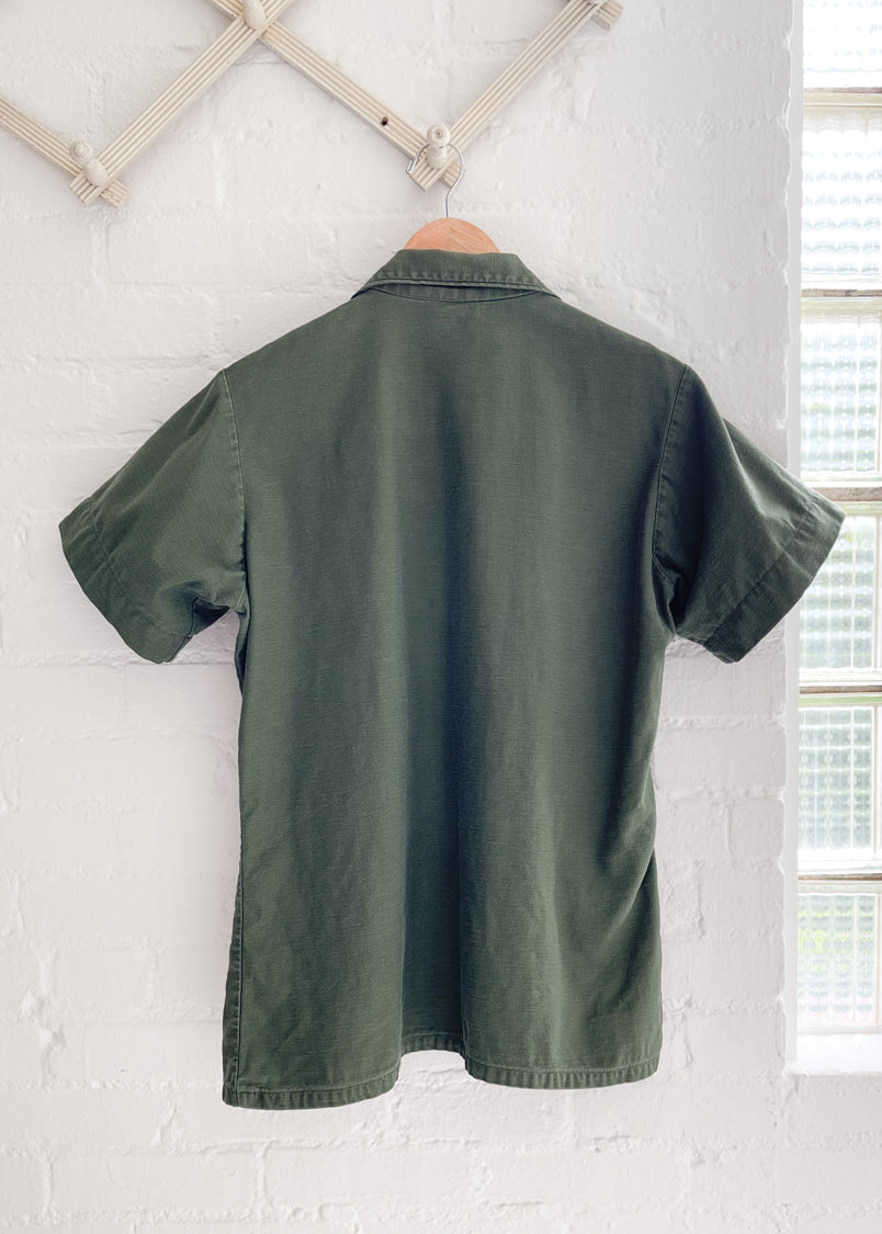 Vintage Short Sleeve Army Jacket