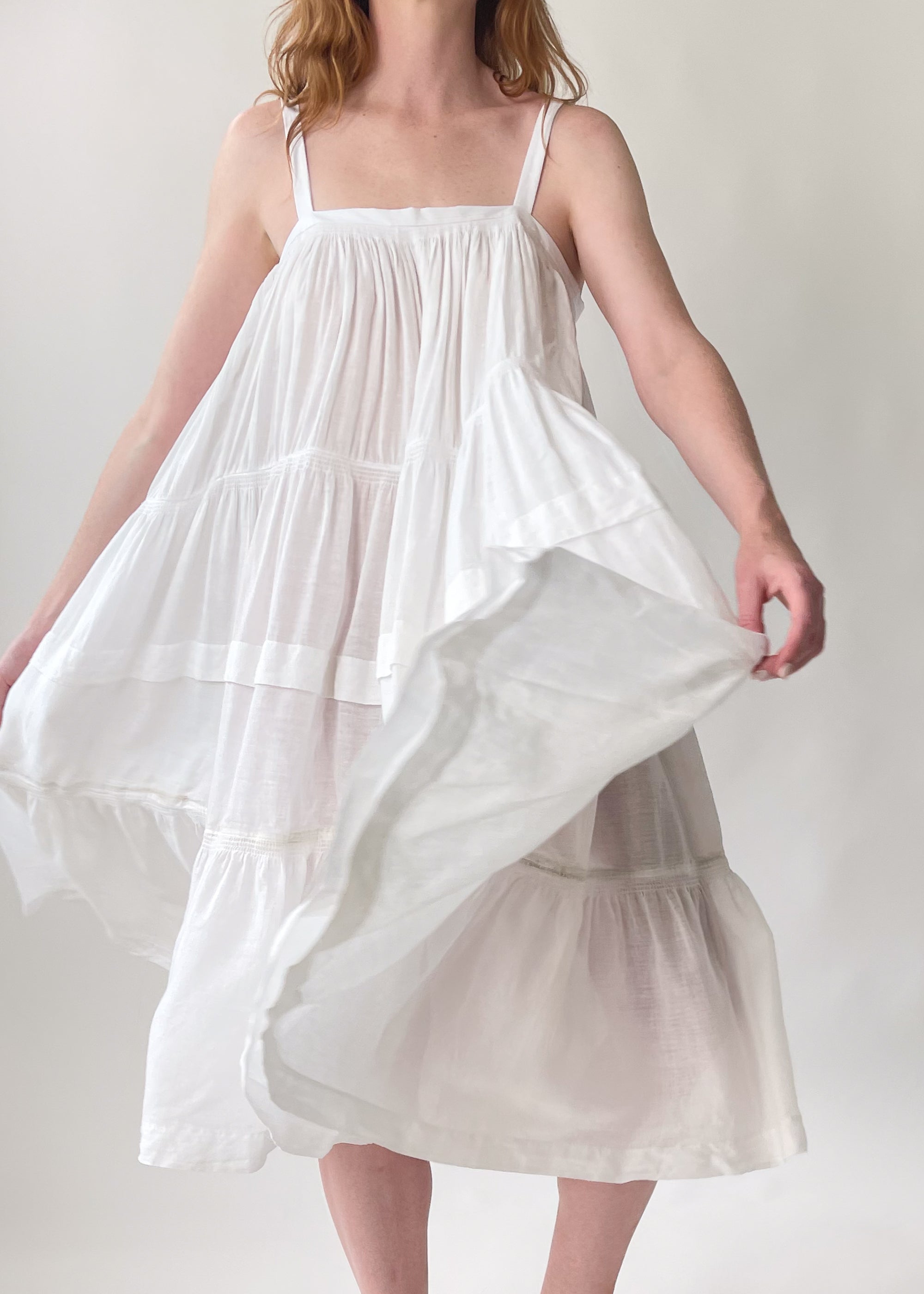 Reworked Antique Cotton Dress