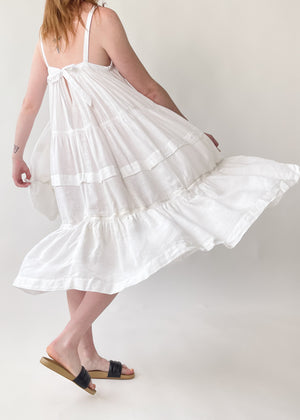 Reworked Antique Cotton Dress