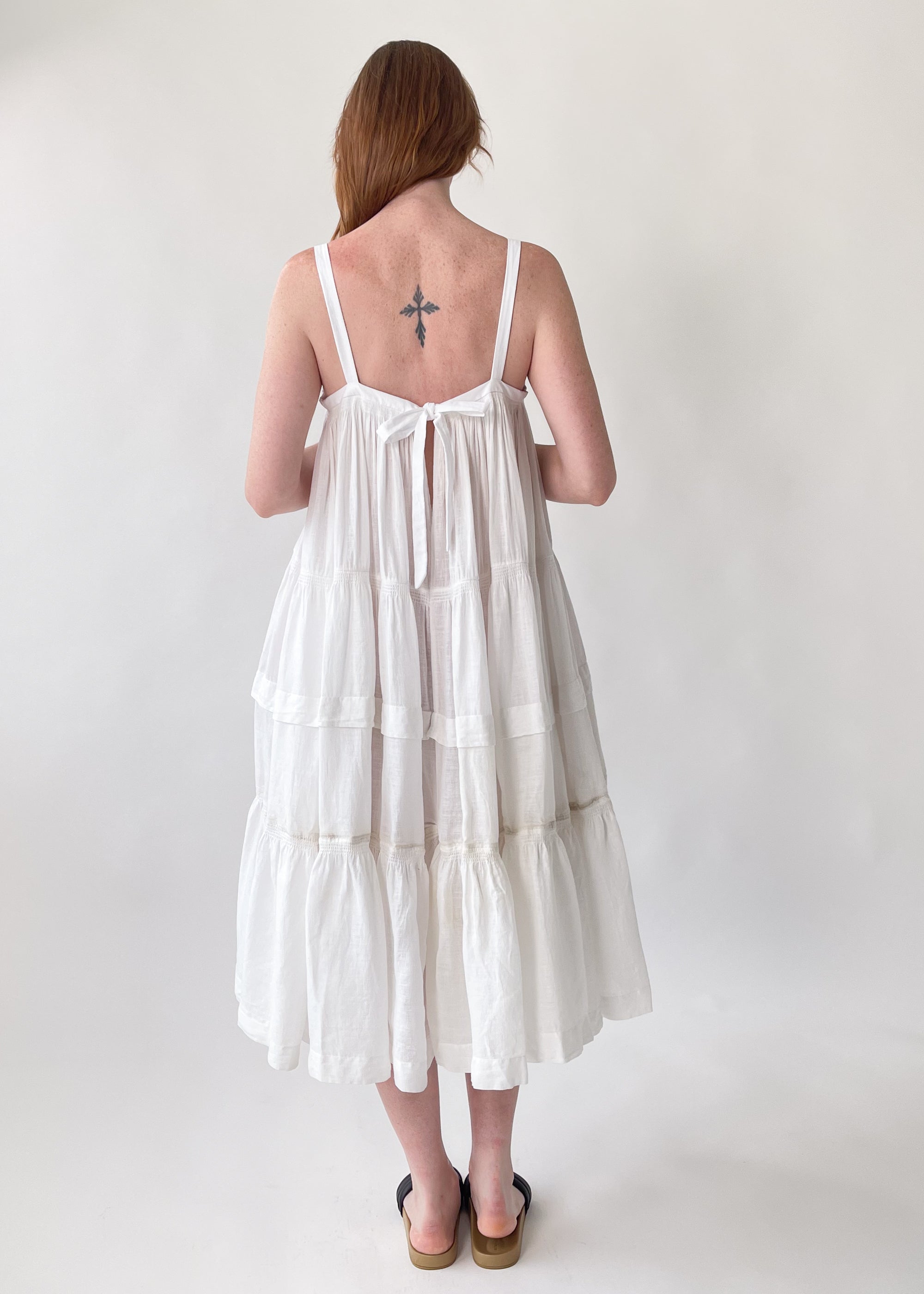 Reworked Antique Cotton Dress