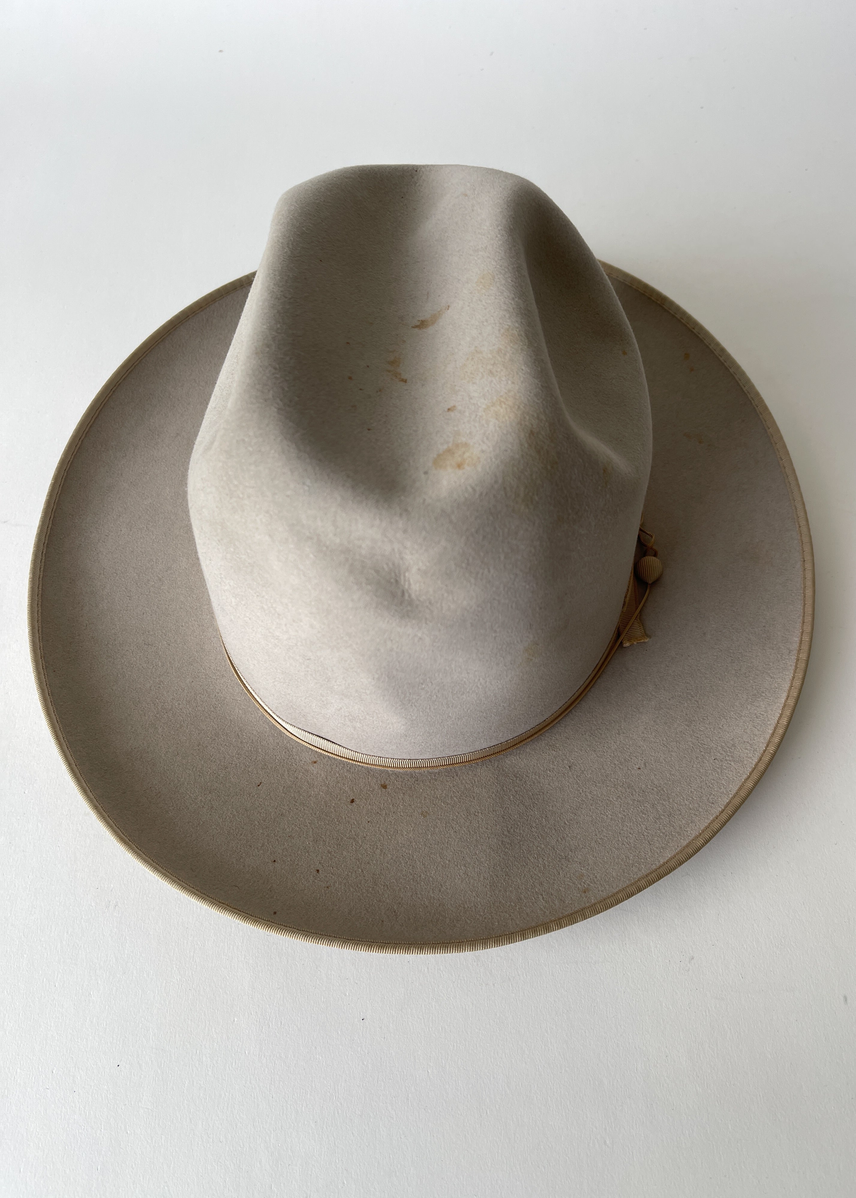Vintage 1950s Stetson Open Road Fedora Hat