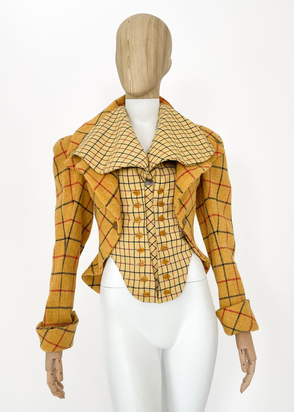 Vivienne Westwood 1995 メトロポリタンジャケット レア Vivienne Westwood 1995 Corset Vest and Jacket - Raleigh Vintage