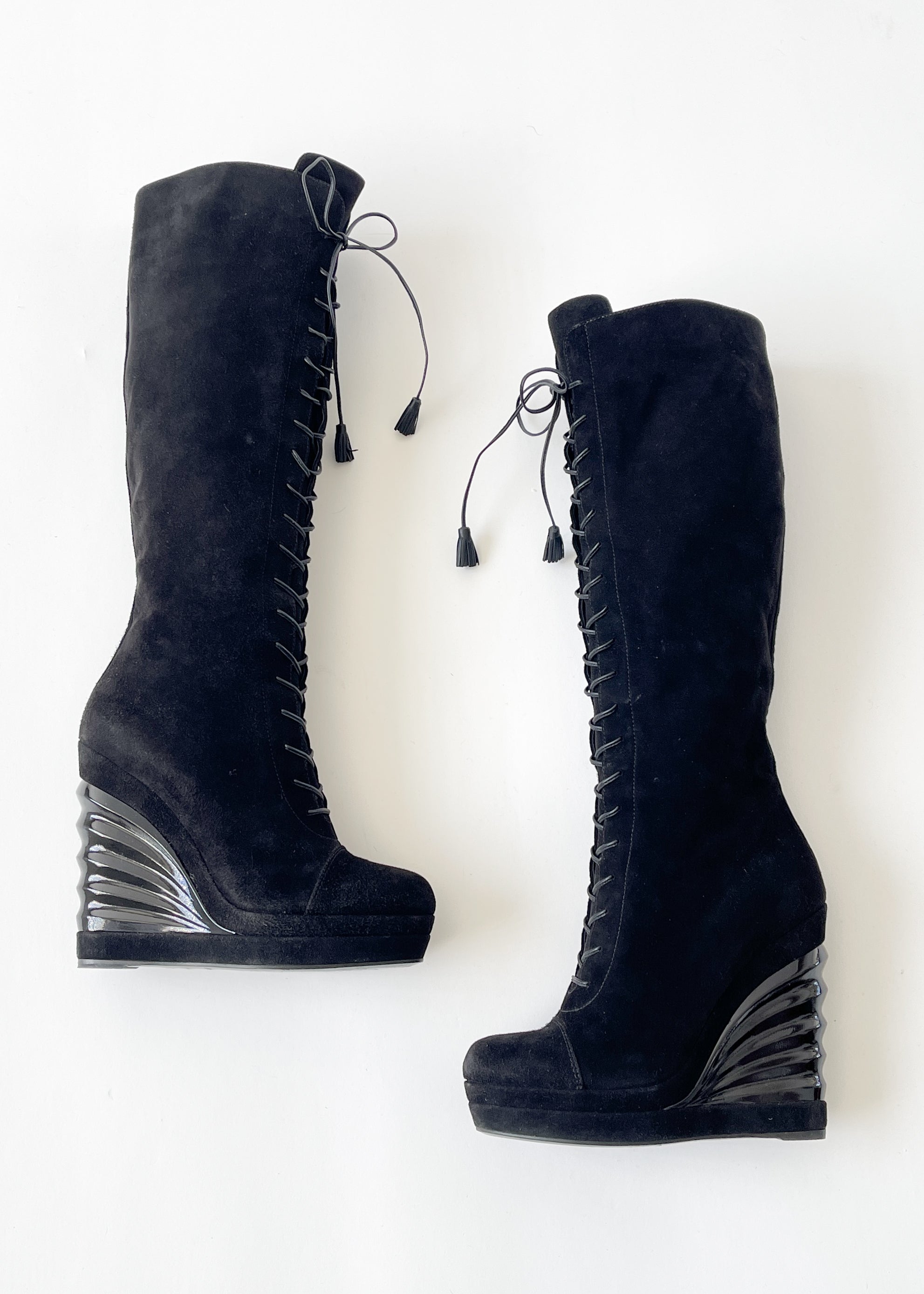 Vintage Yves Saint Laurent Platform Boots