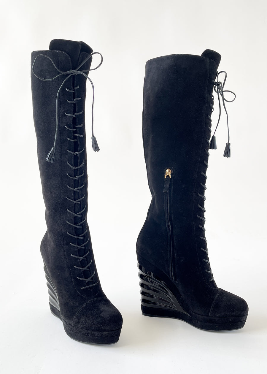 Vintage Yves Saint Laurent Platform Boots