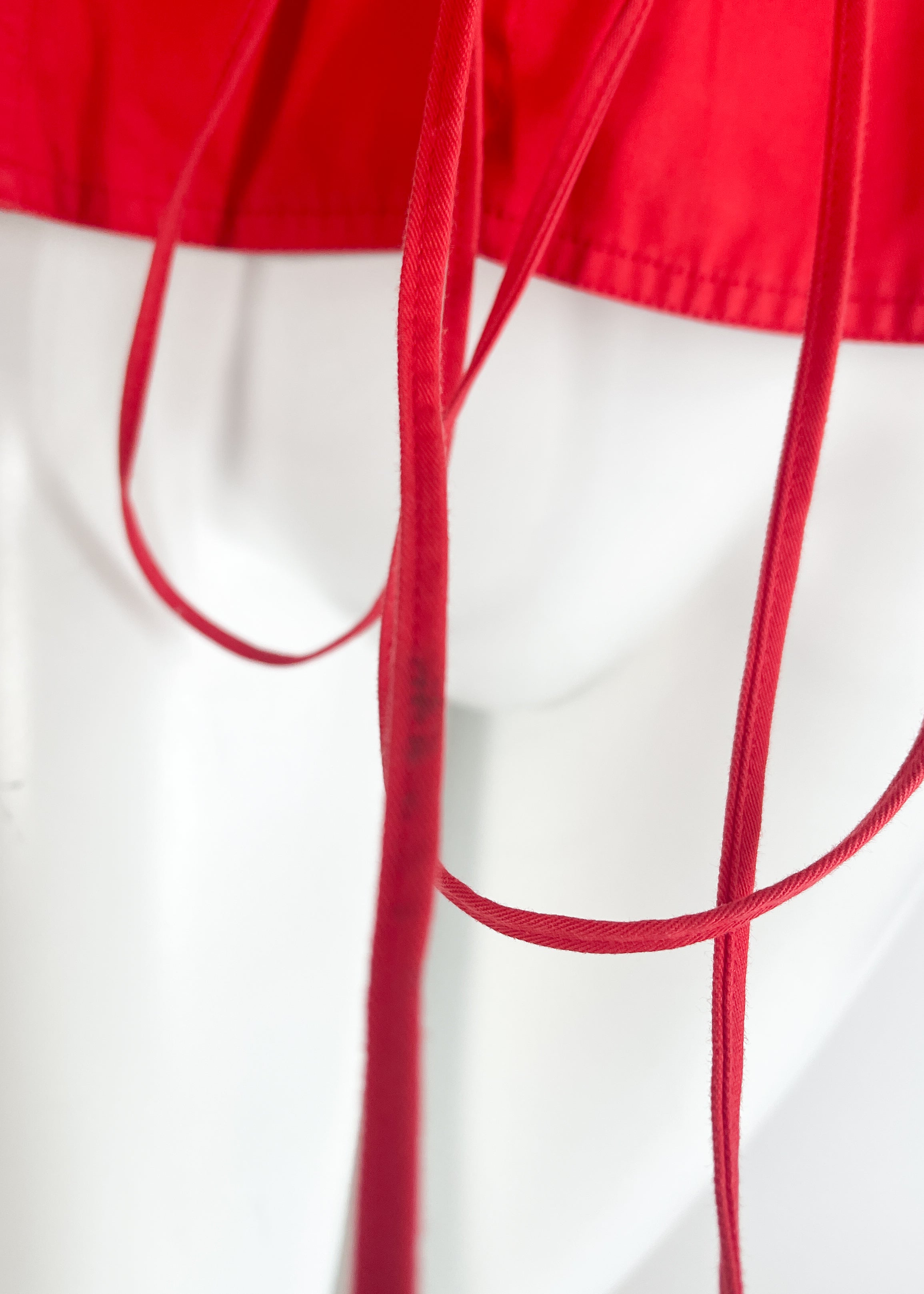 Yves Saint Laurent 1977 Lace Up Corset Top