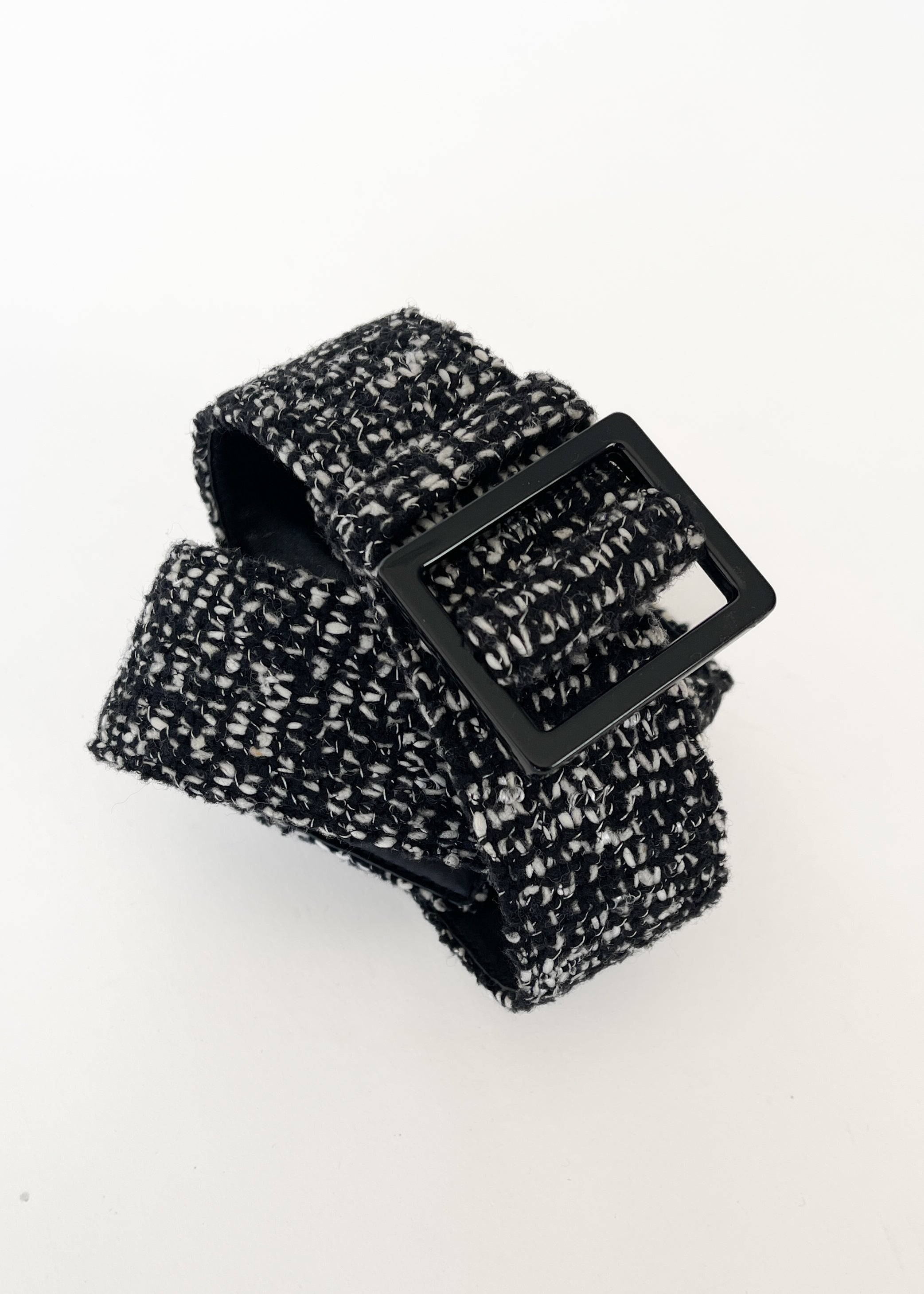 Vintage Yves Saint Laurent Tweed Belt