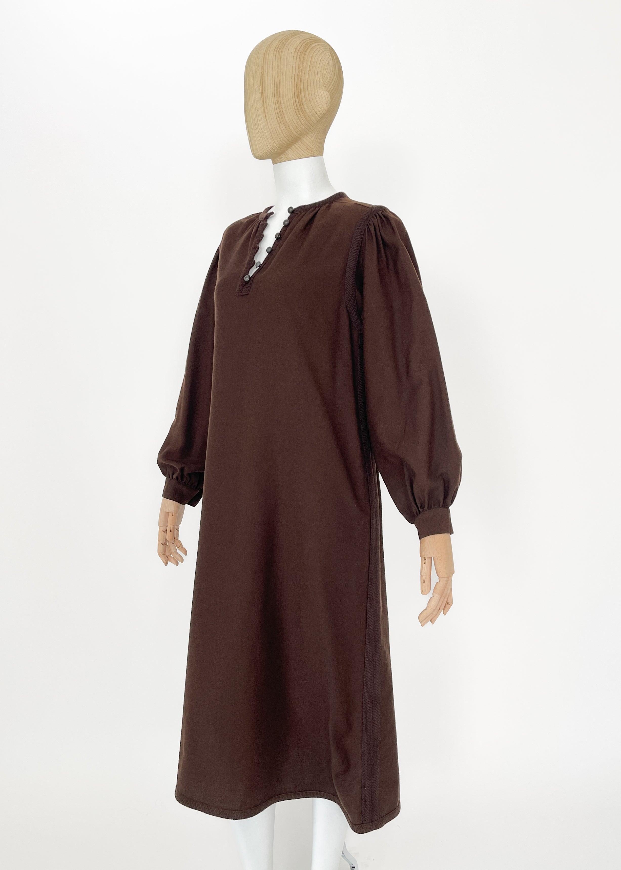 Vintage 1976 Yves Saint Laurent Russian Collection Dress