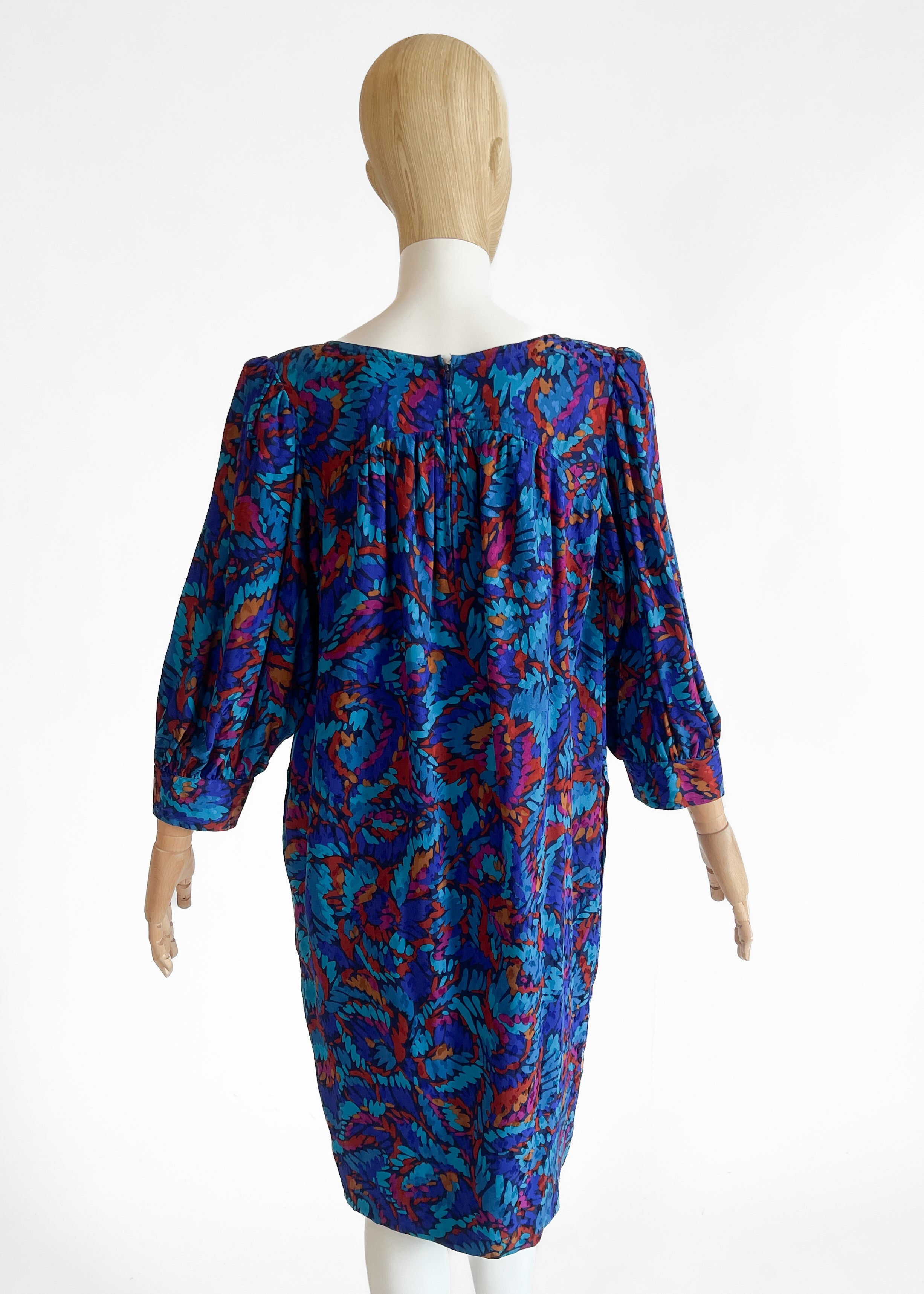 Vintage Yves Saint Laurent Silk Dress