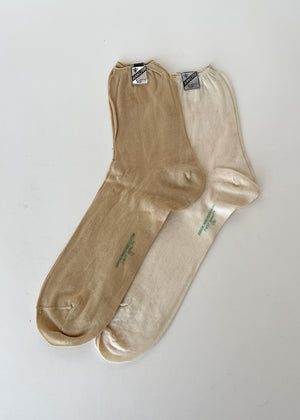 Vintage 1930s Mens Ankle Socks Set
