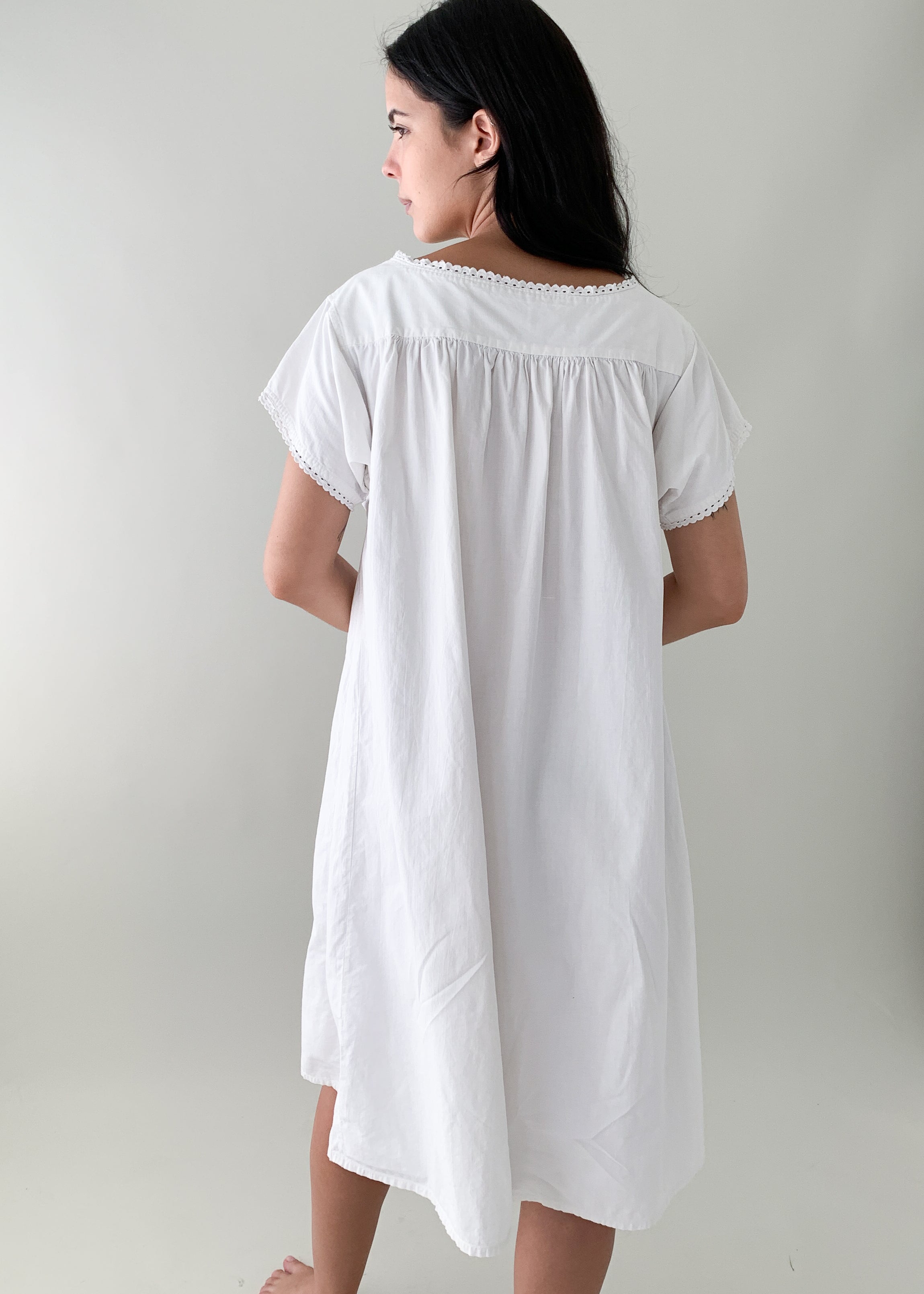 Antique Cotton Summer Dress