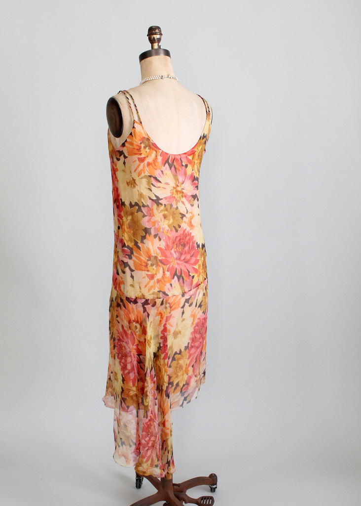 Vintage 1920s gatsby lawn party dress