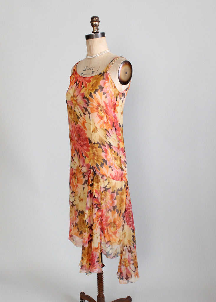 Vintage 1920s jazz age flapper dress
