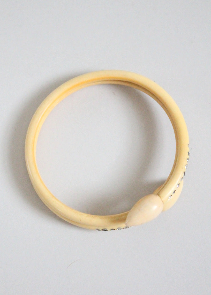 Vintage 1920s snake bracelet