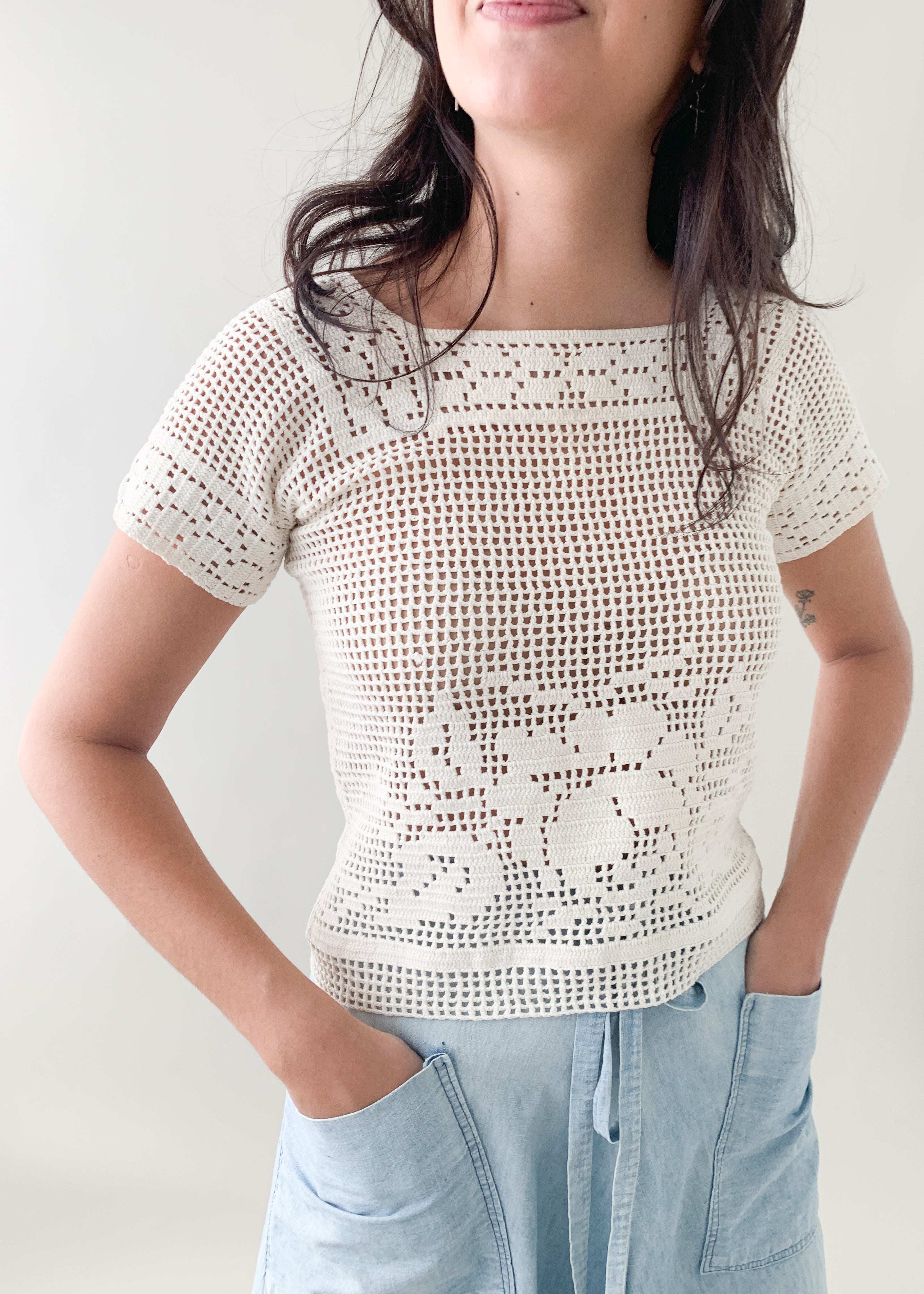 Vintage 1930s Knit Top