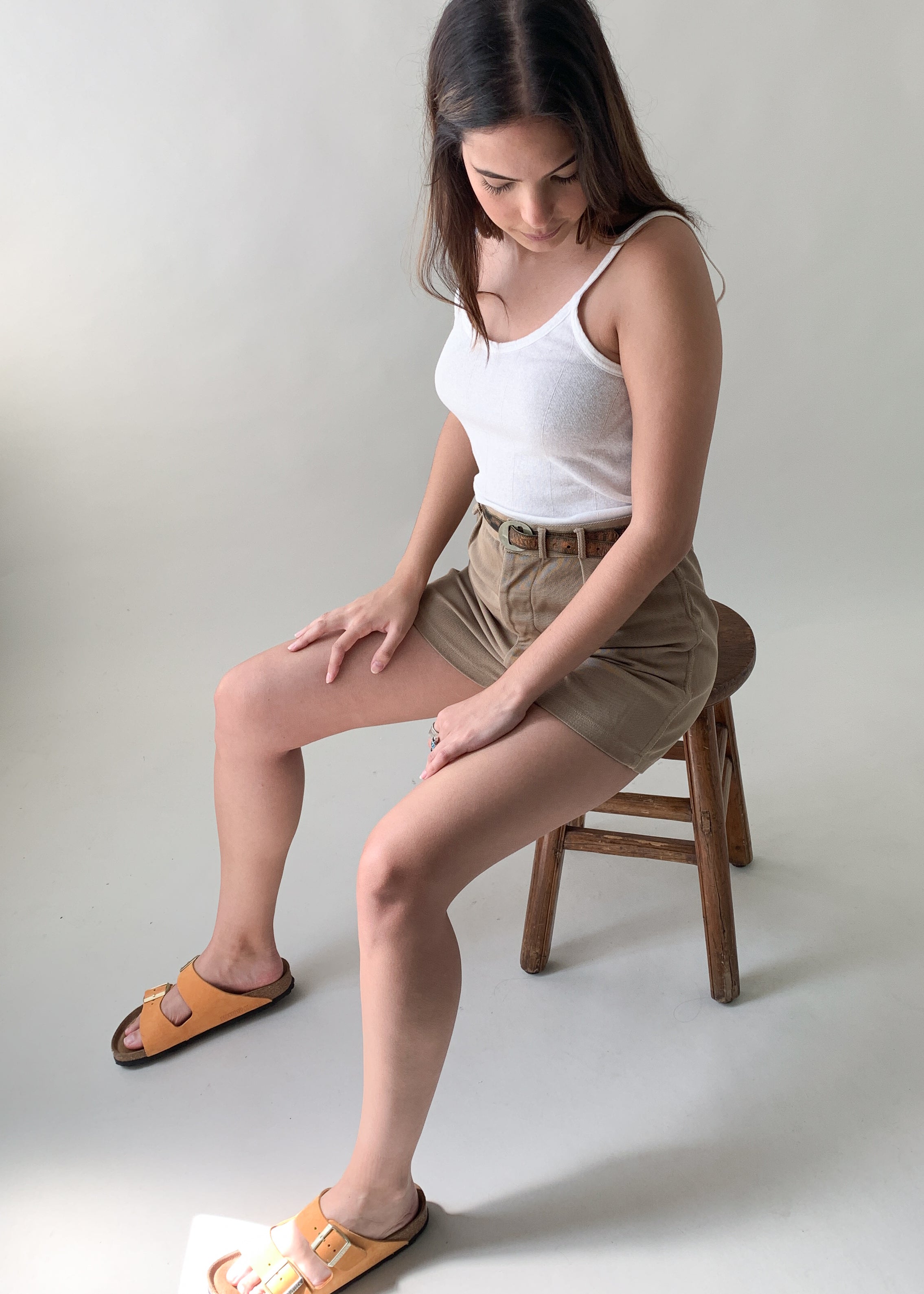 Vintage 1930s Menswear Khaki Shorts