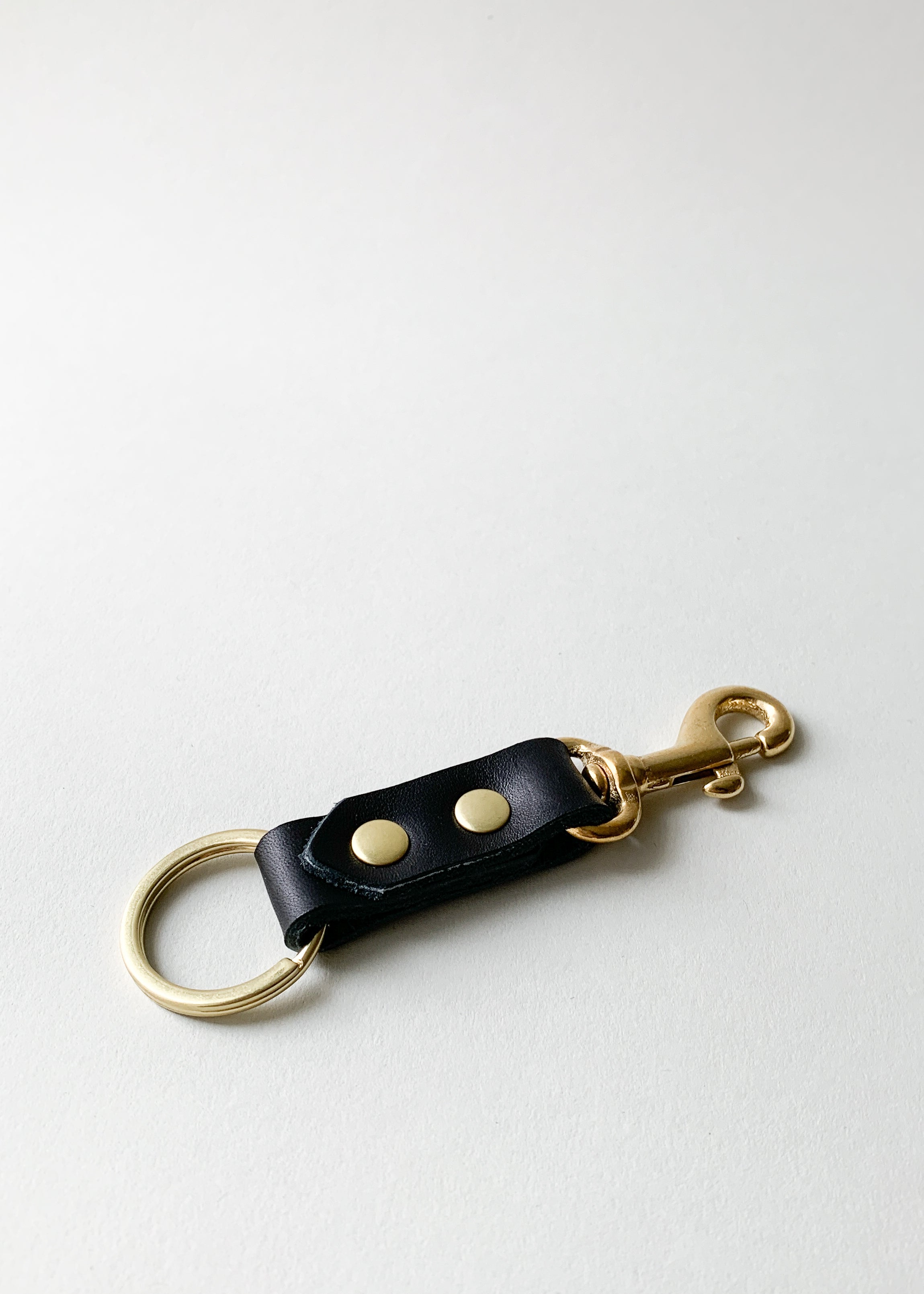 Leather Key Fob Keychain