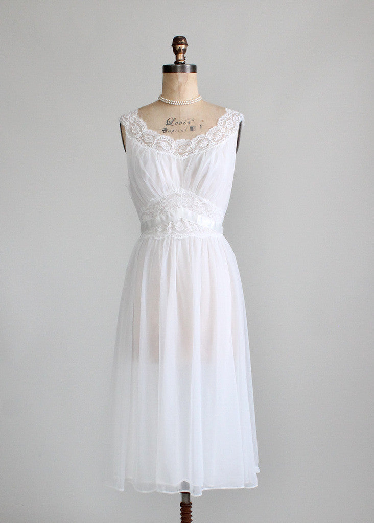 Vintage 60s Vanity Fair Gown and Robe