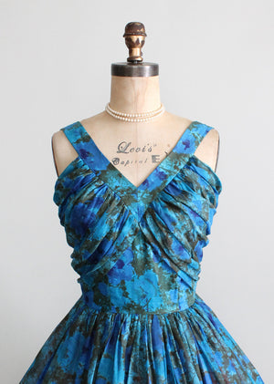 Vintage 1950s Justin McCarty Party Dress