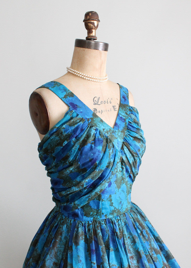Vintage 1950s Justin McCarty Party Dress