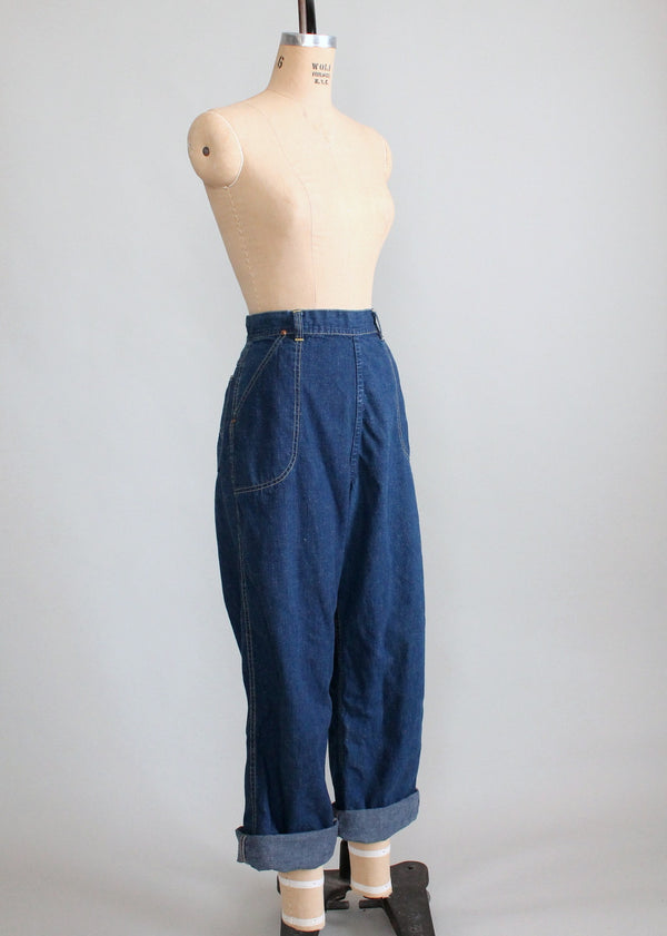 Vintage 1950s TufNut High Waist Jeans Raleigh Vintage