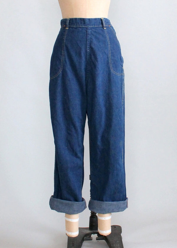 Vintage 1950s Tuf-Nut High Waist Jeans - Raleigh Vintage