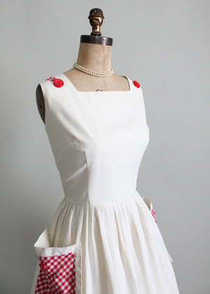 1950s full skirt sundress