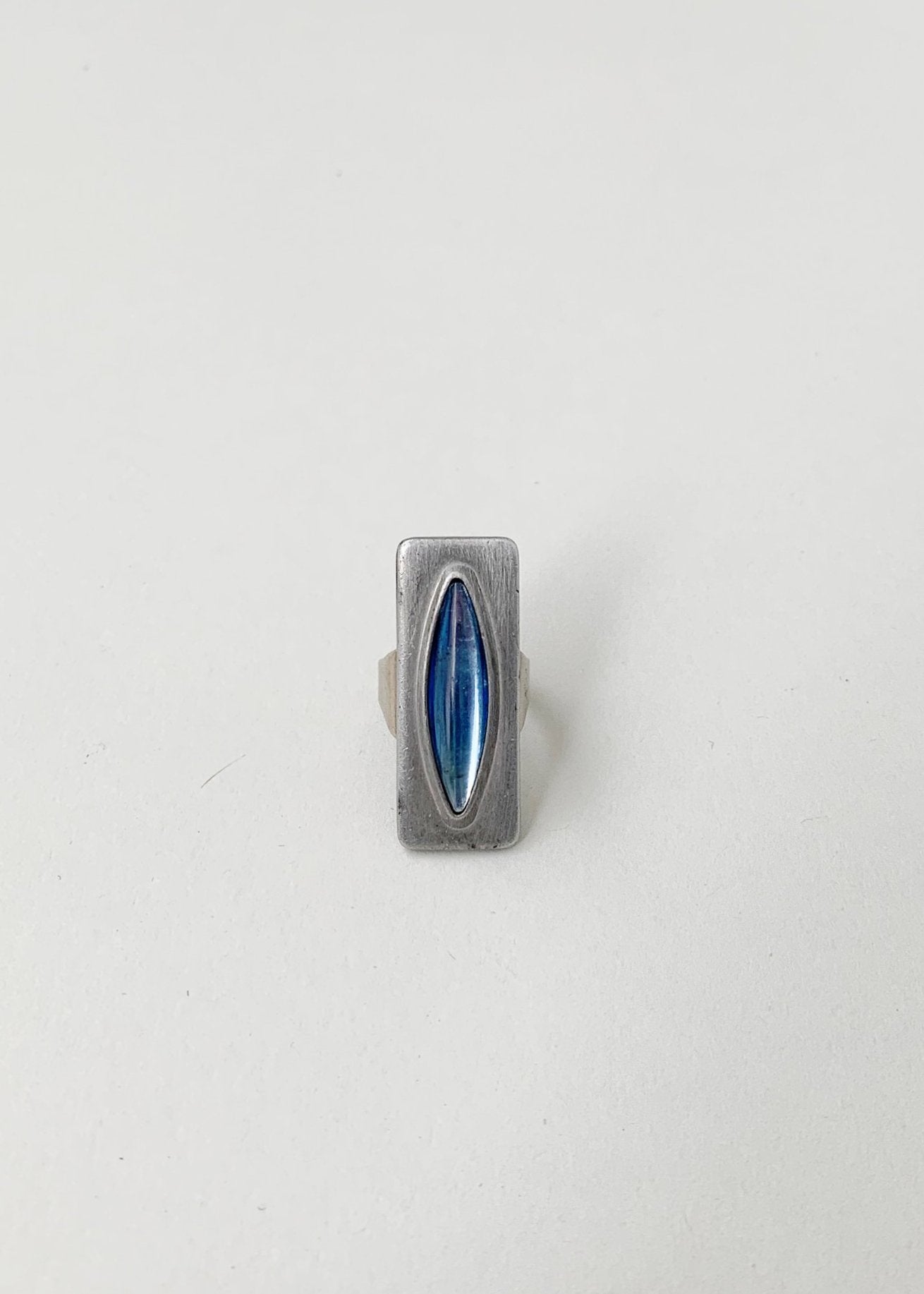 Vintage Jorgen Jensen Danish Modern Pewter Ring