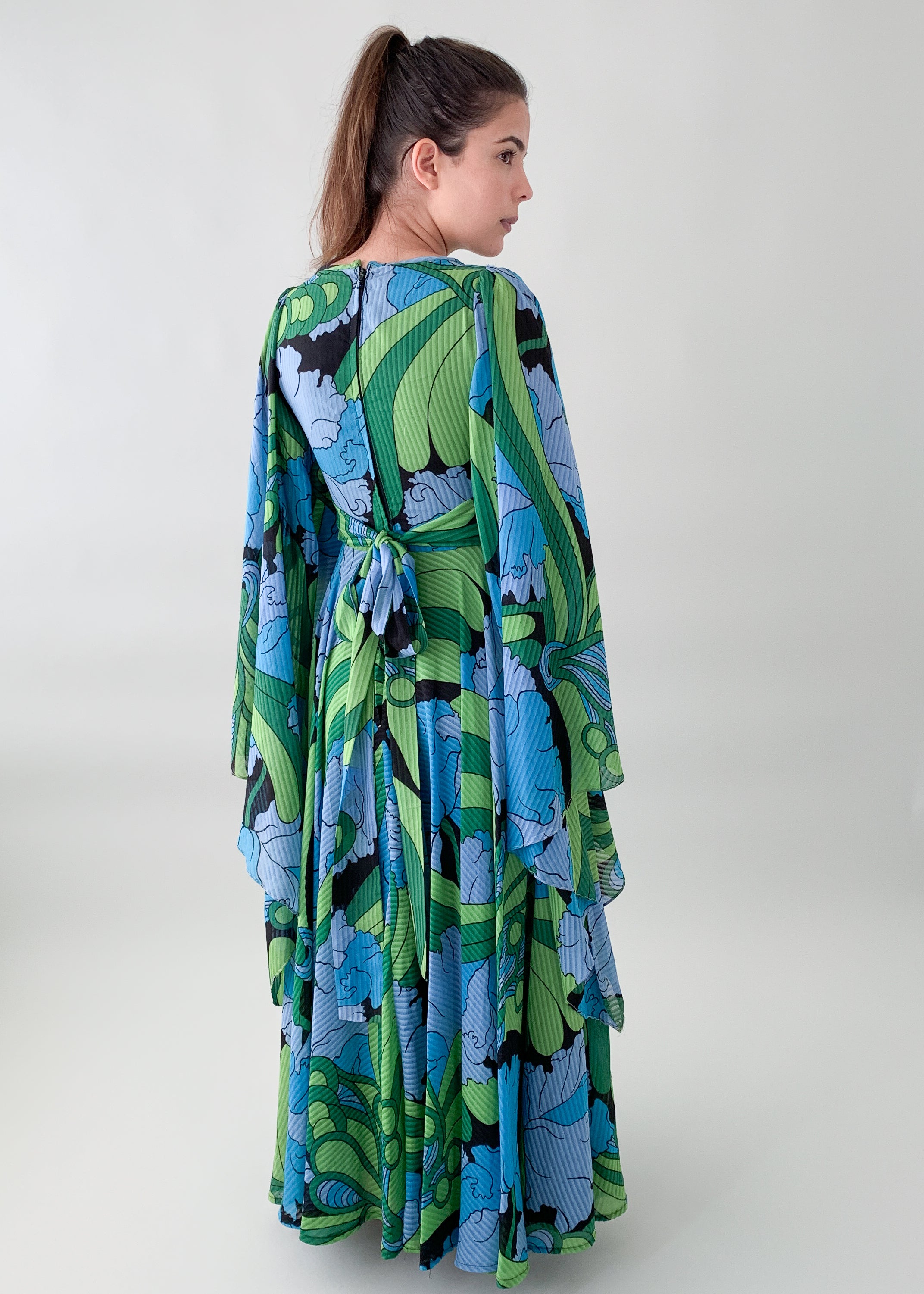 Vintage 1970s Jean Varon Jamaica Dress