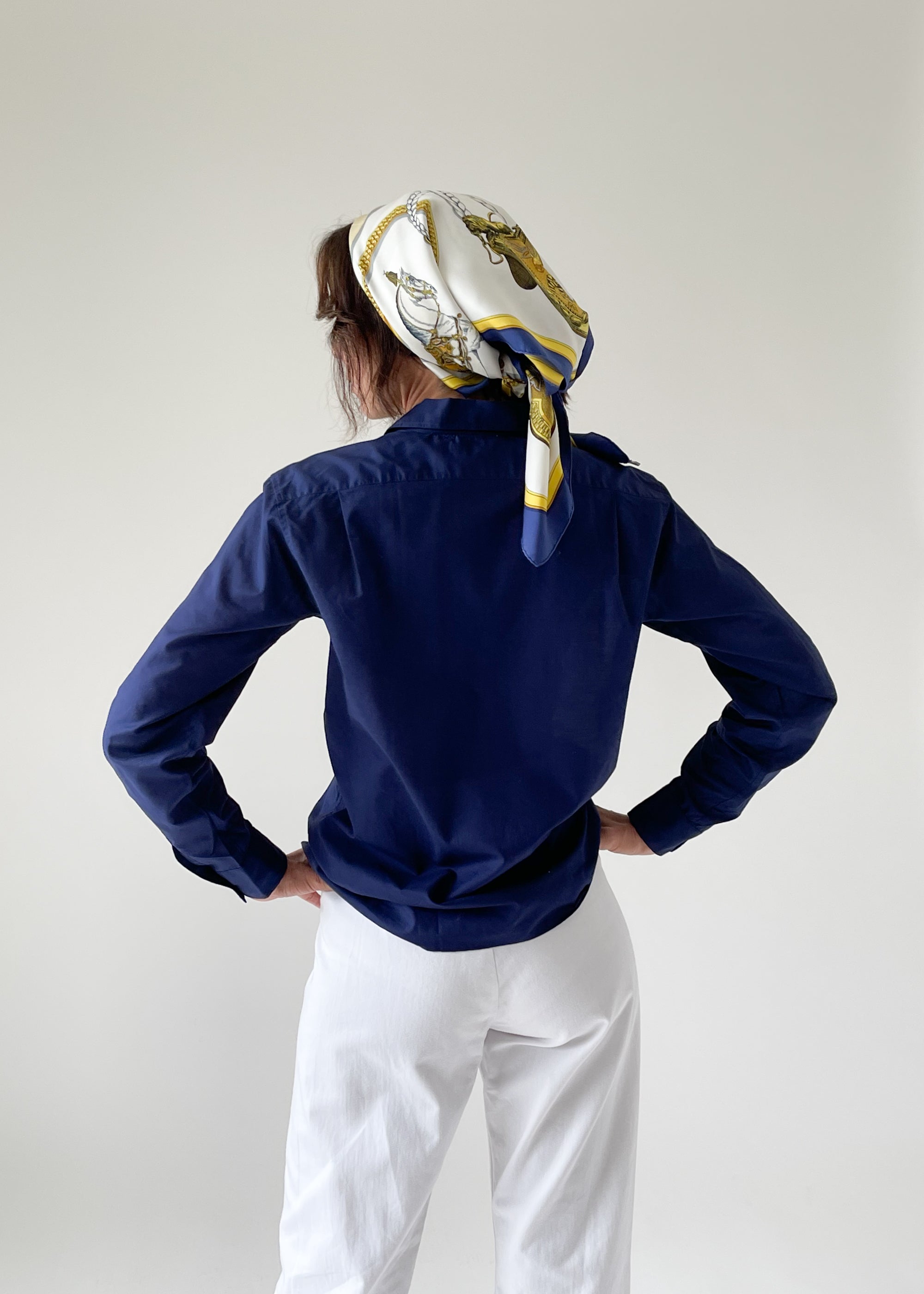 Vintage 1970s Yves Saint Laurent Tunic Top