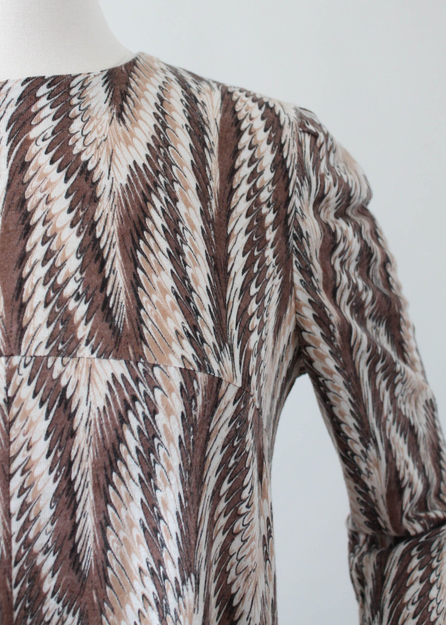 Vintage 1970s Diane Von Furstenberg Jersey Maxi Dress