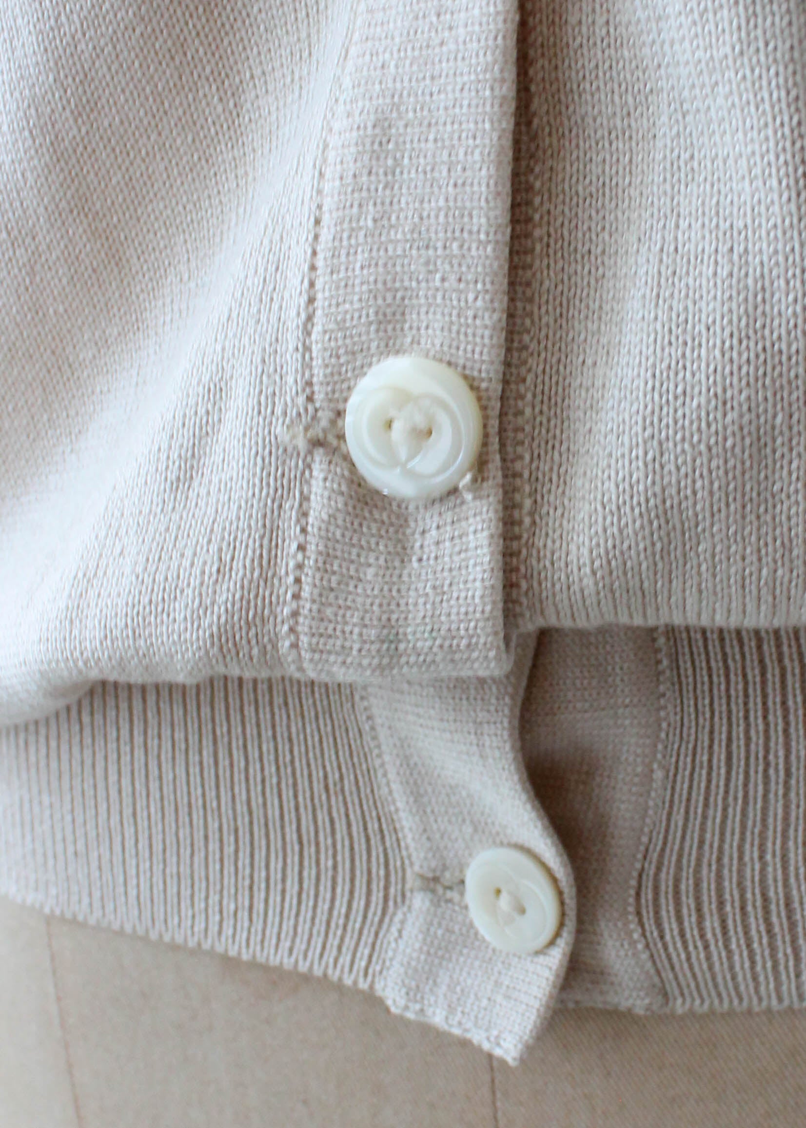 Vintage 1980s Gucci Silk Knit Cardigan