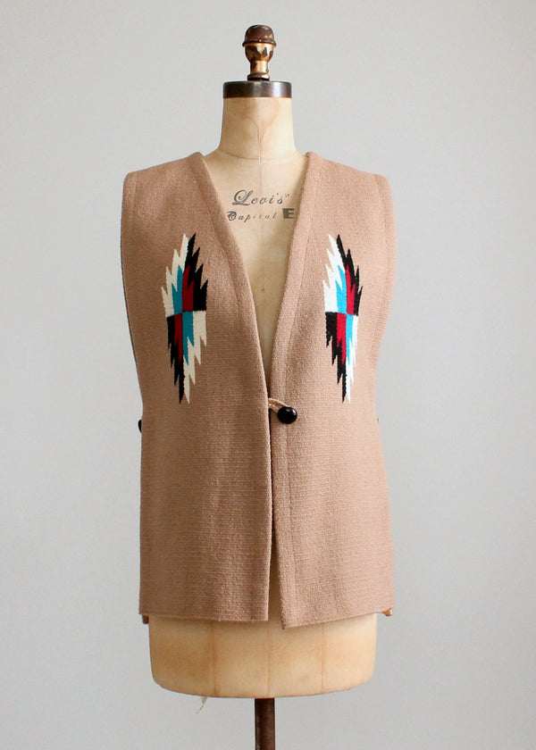 免税物品 TRUJILLO´S Vintage Chimayo Vest - vidaclube.com.br