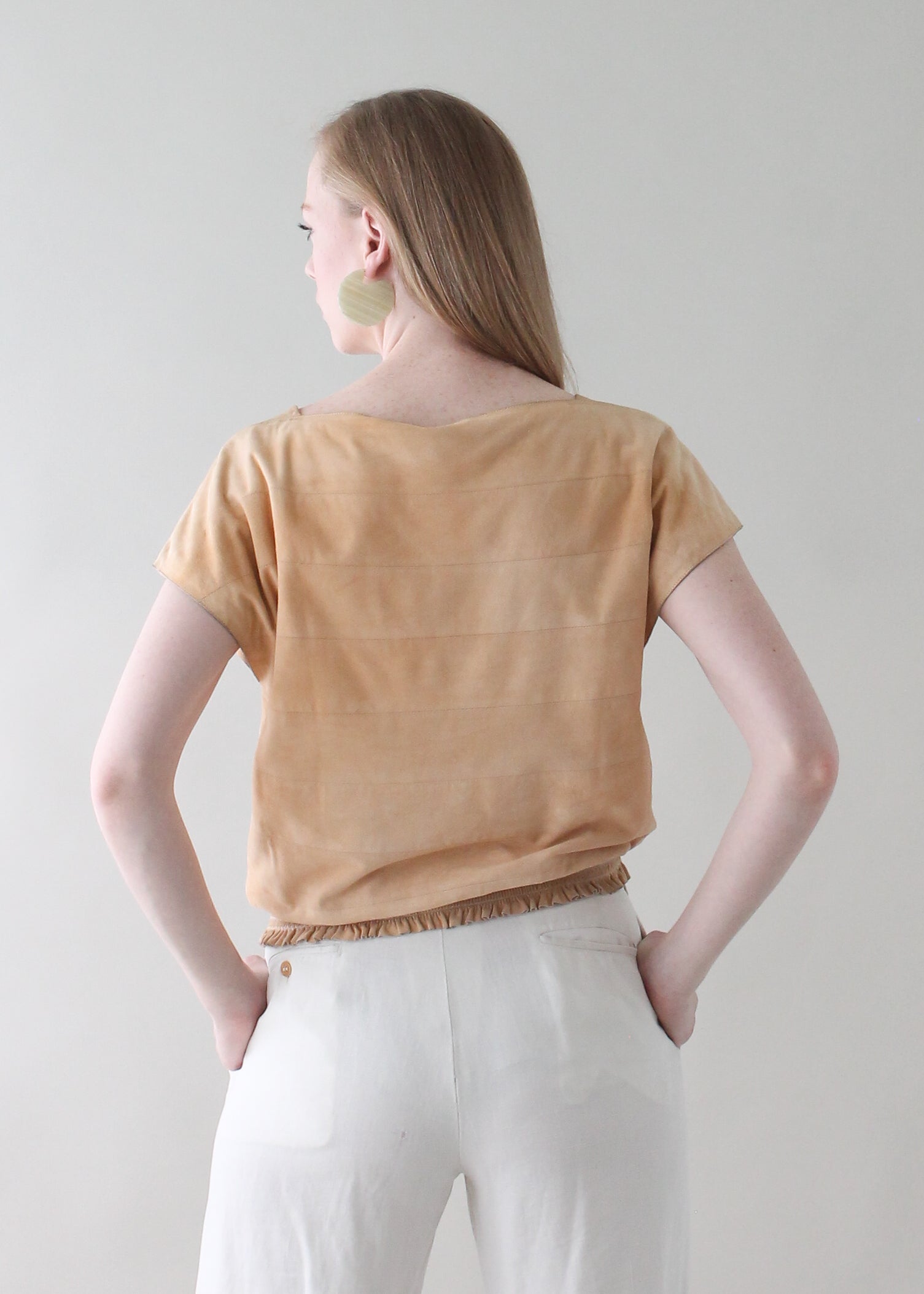 Vintage Chloe Suede Top