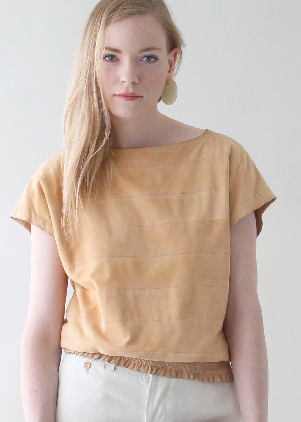 Vintage Chloe Suede Top