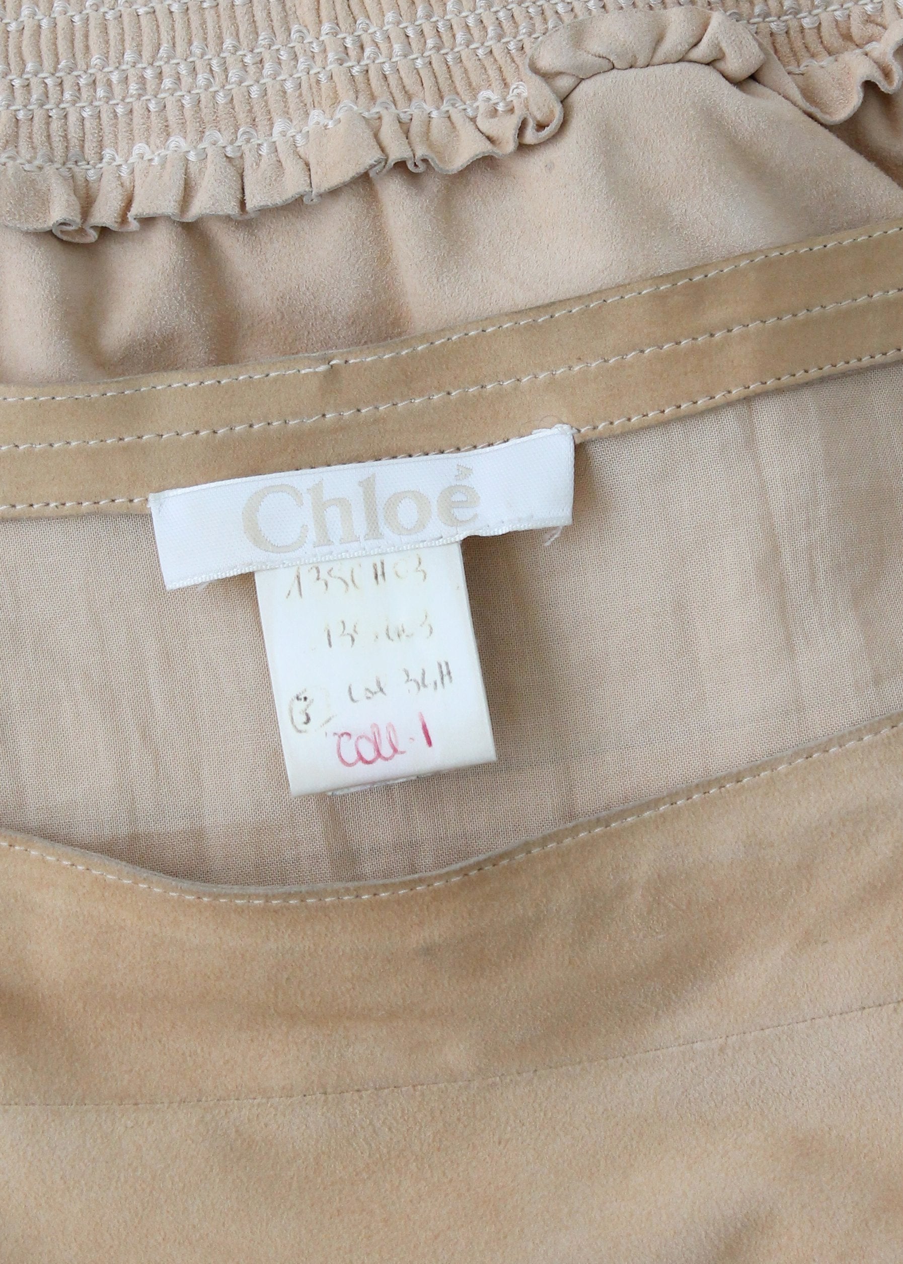 Vintage Chloe Suede Top