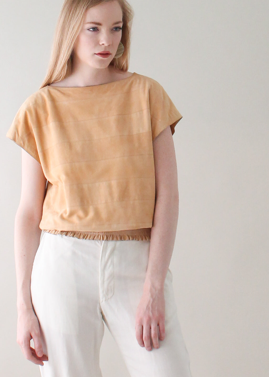 Vintage Chloe Suede Top