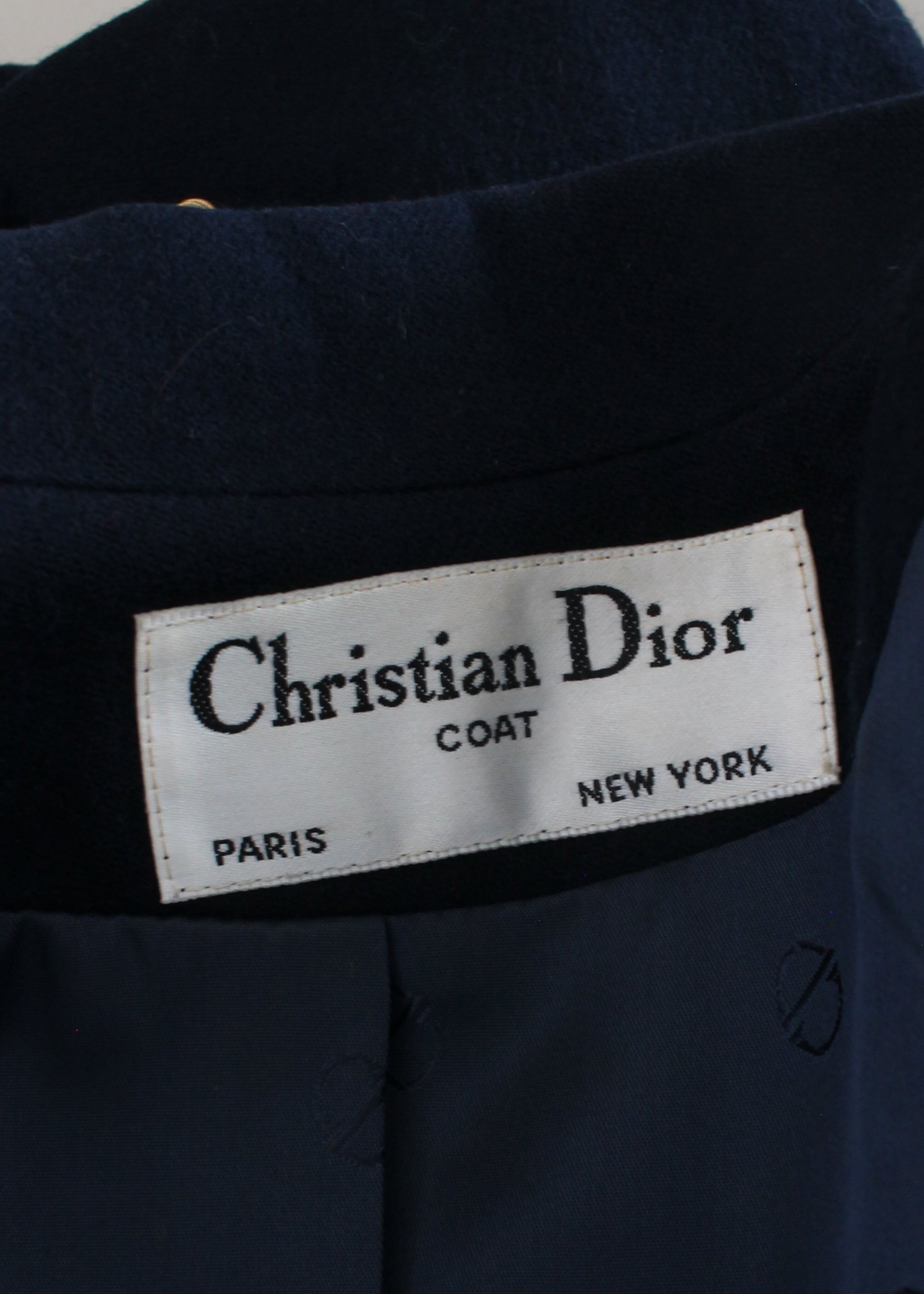 Vintage 1990s Dior Double Breasted Blazer