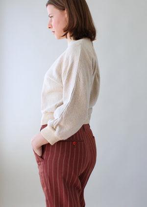 Vintage 1960s Pinstripe Menswear Pants