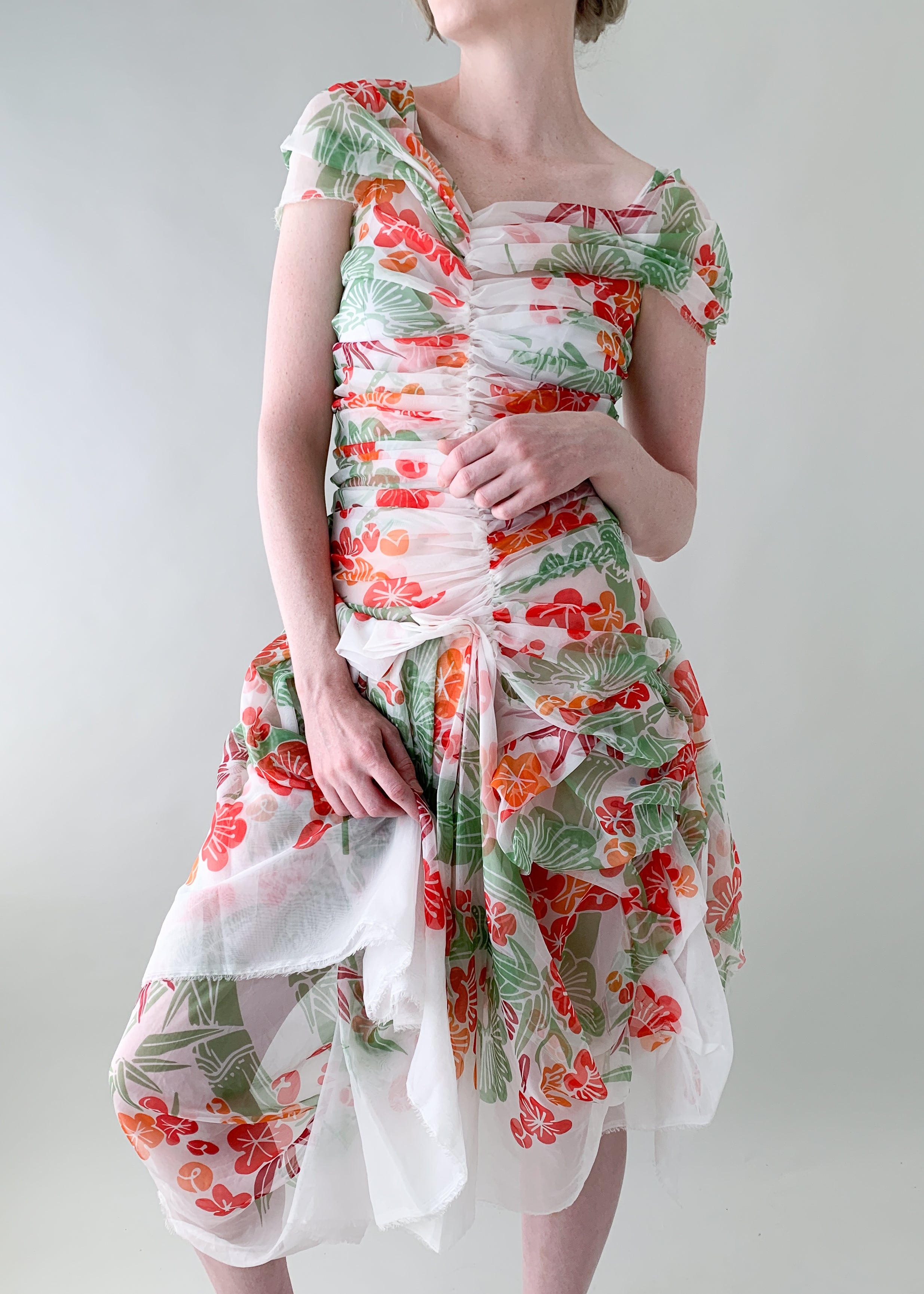 COMME des GARÇONS Chiffon Dress Spring 2006