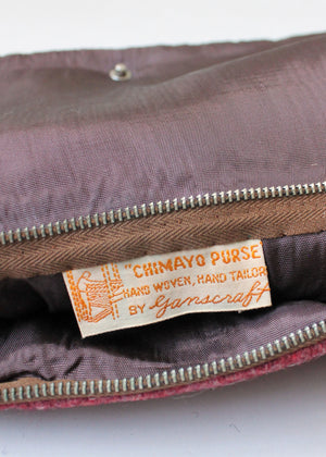 Vintage 1940s Chimayo Clutch Purse
