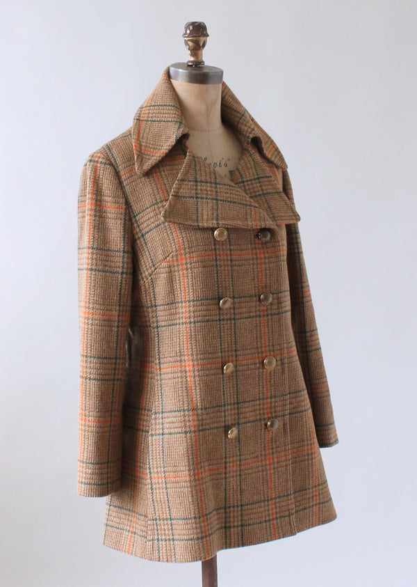 Vintage car coat womens on sale