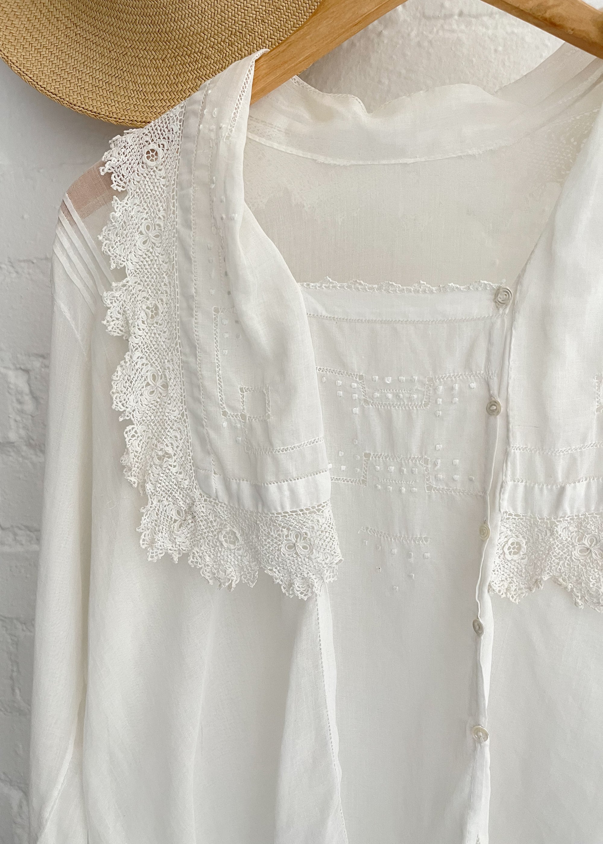 Antique Edwardian Armistice Blouse