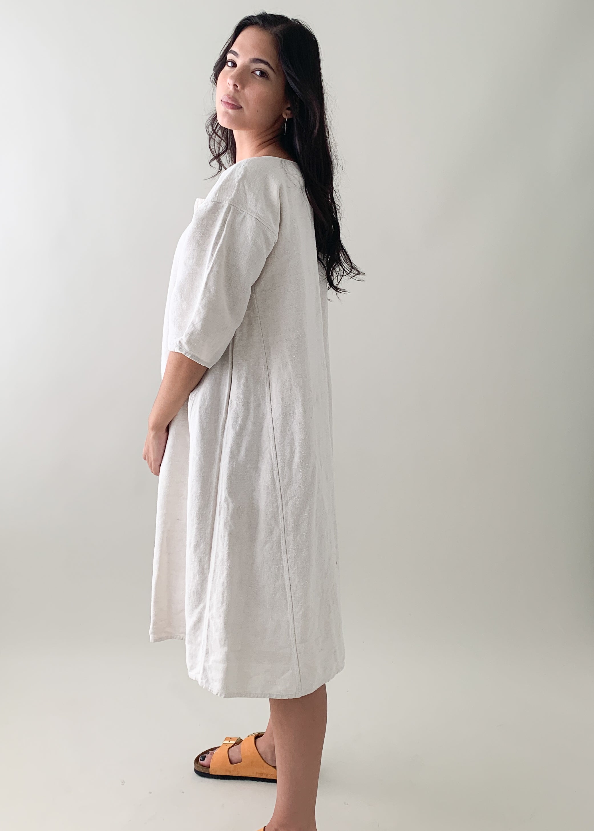 Antique French Linen Dress